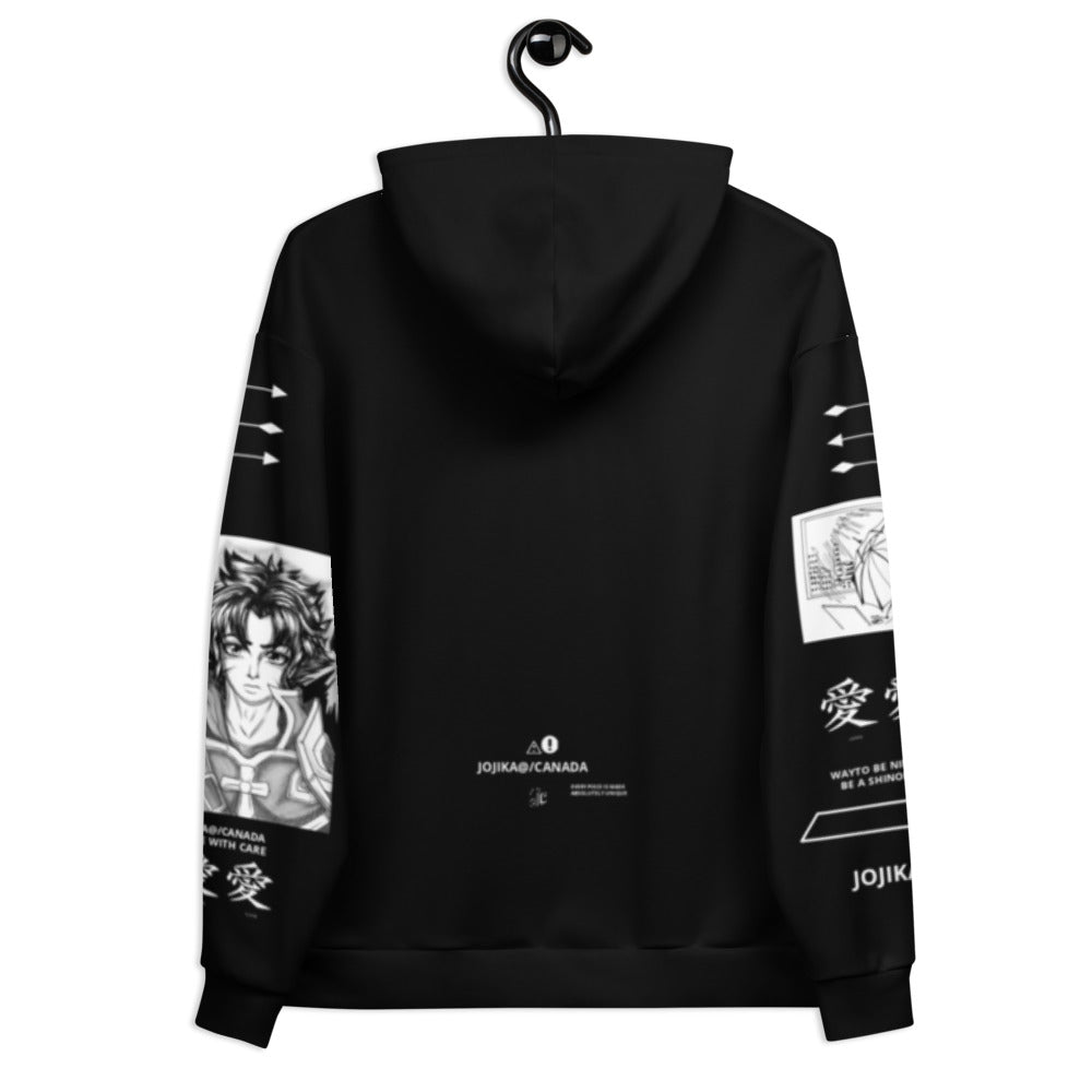Weeb Mania’s Streetwear Unisex Hoodie (Black)